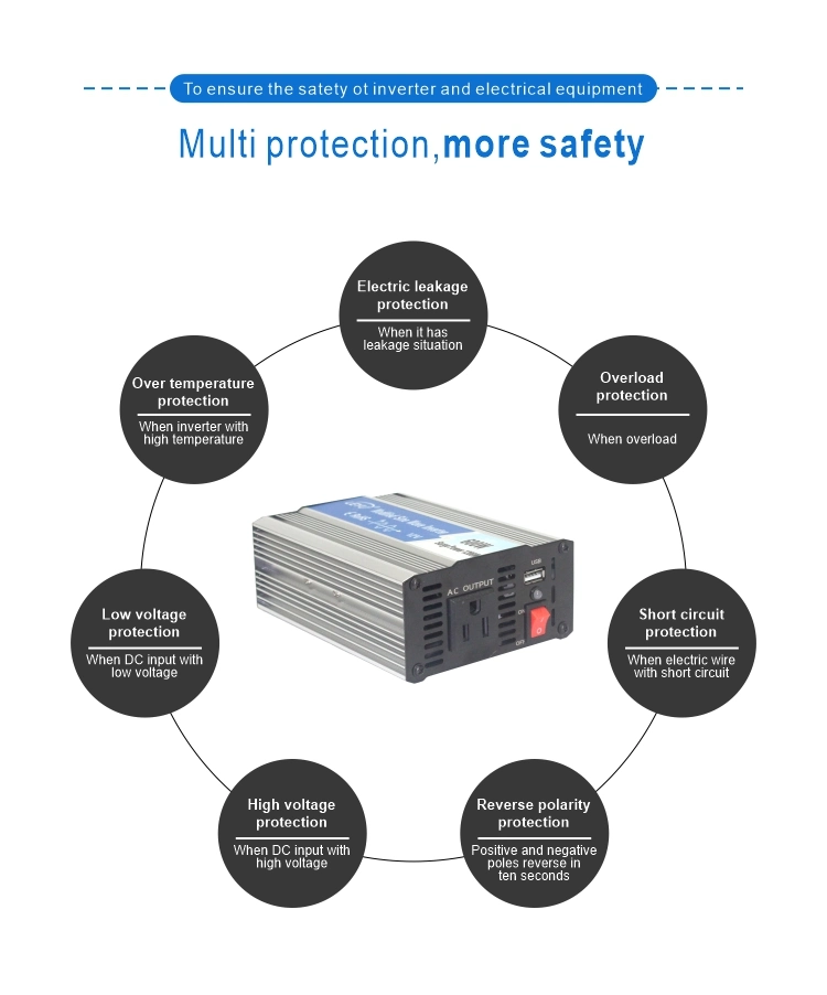 600W 48V Power Inverter Manufacturer off-Grid Solar System Solar Inverter Without Batteries