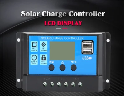 Ce RoHS-zertifizierter 10 A 12 V PWM-Solarladeregler